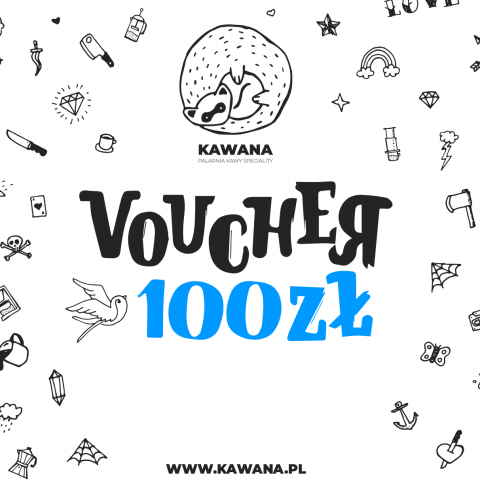 Kawana Palarnia Kawy Specialty voucher 100. zł